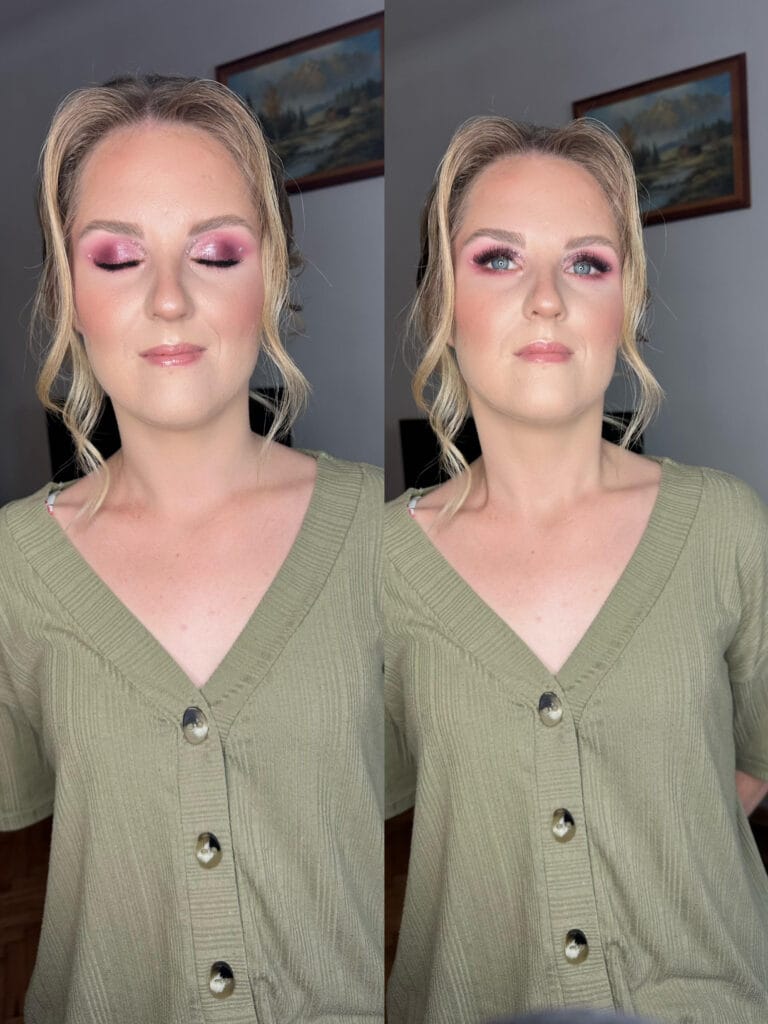 Makijaż ślubny i makijaż próbny ślubny w salonie kosmetycznym Metamorfoza Kasia Grabowska Maków Mazowiecki