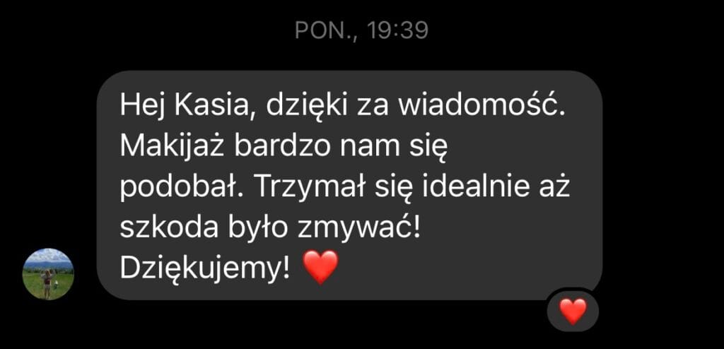 Opinie zadowolonych klientek Metamorfoza Kasia Grabowska