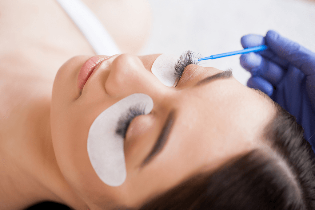 Profesjonalne przedłużanie rzęs w salonie kosmetycznym Metamorfoza Kasia Grabowska Maków Mazowiecki