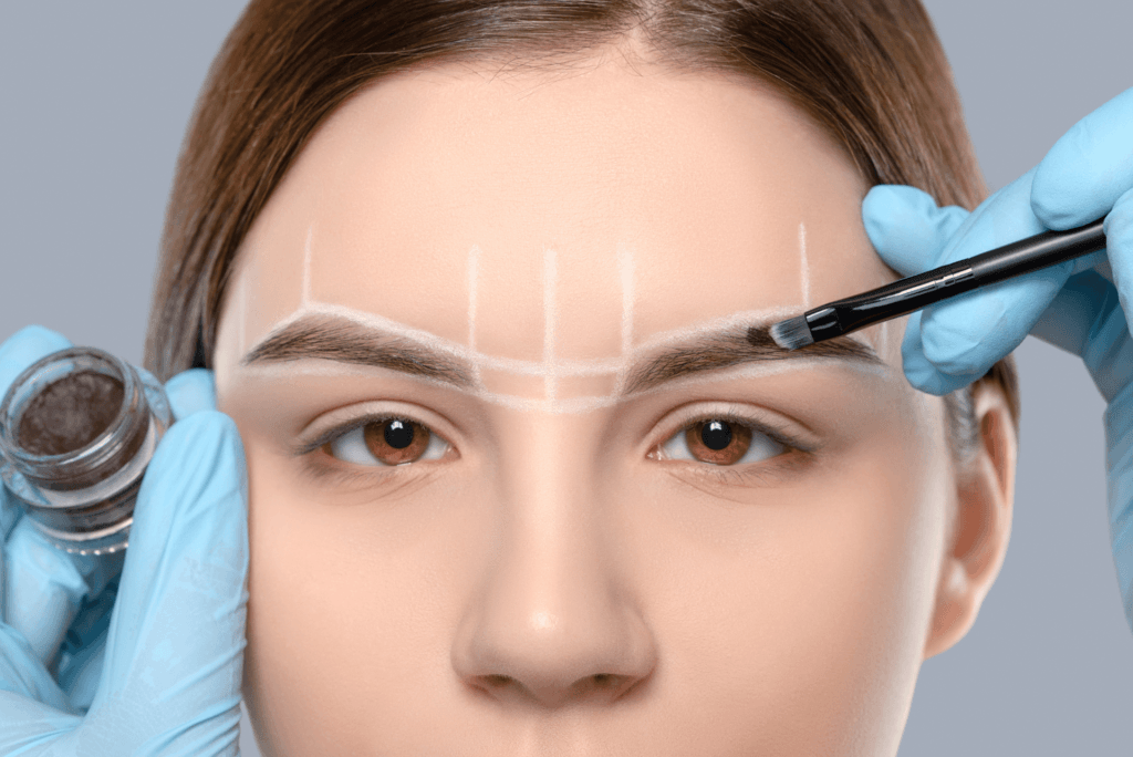 Henna pudrowa brwi - Kasia Grabowska Metamorfoza Maków Mazowiecki