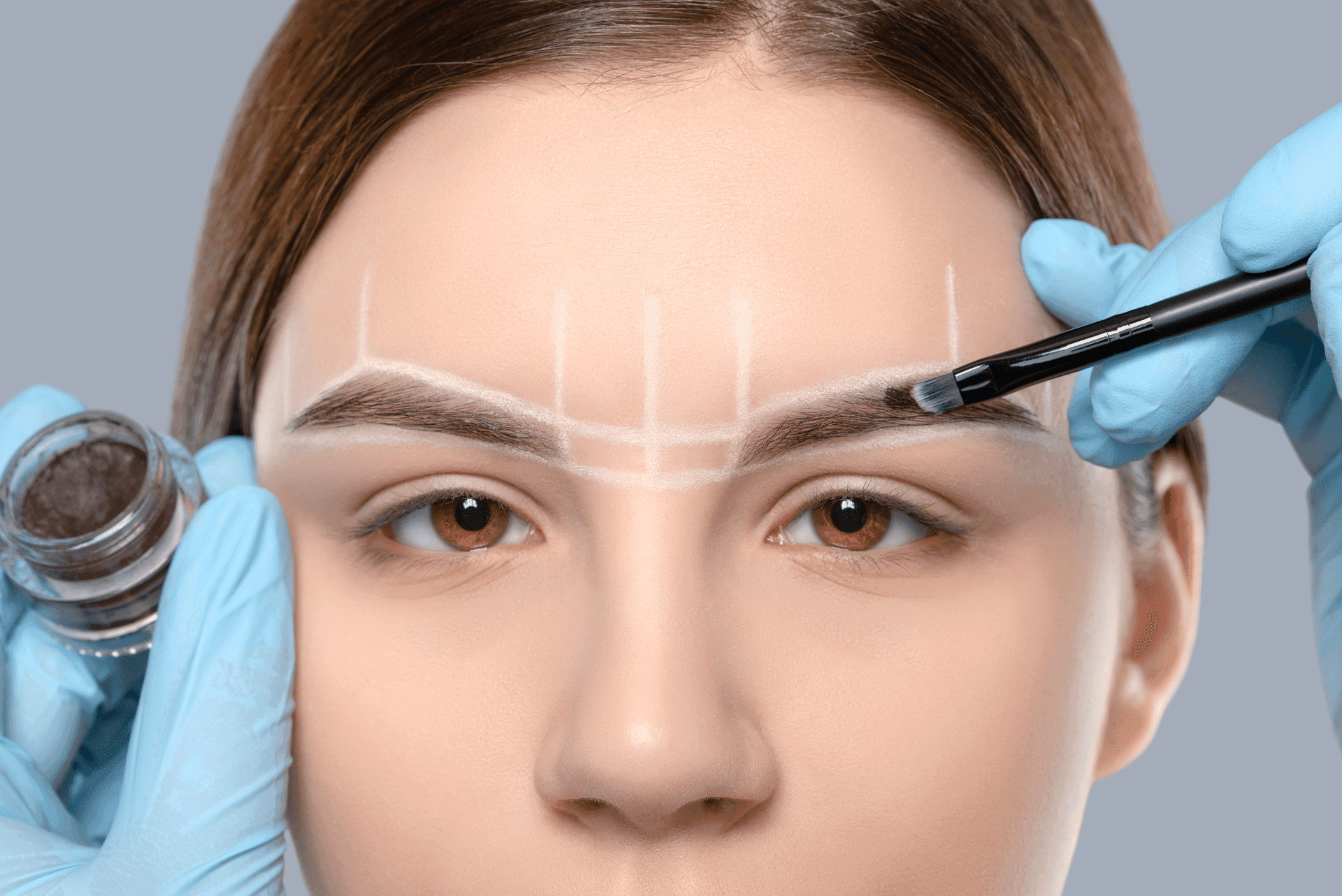 Henna pudrowa brwi - Kasia Grabowska Metamorfoza Maków Mazowiecki