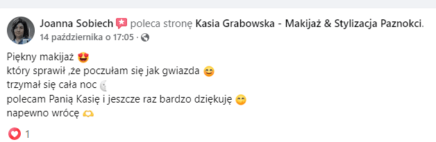 Klientki polecają Metamorfoza Kasia Grabowska
