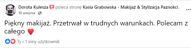 Opinie zadowolonych klientek Metamorfoza Kasia Grabowska