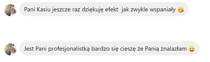 Rzęsy wykonane przez Kasię Grabowską – opinie klientek