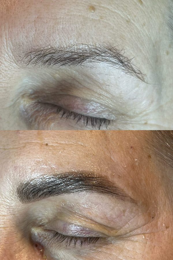 Laminacja brwi i stylizacja brwi w salonie kosmetycznym Metamorfoza Kasia Grabowska, Maków Mazowiecki