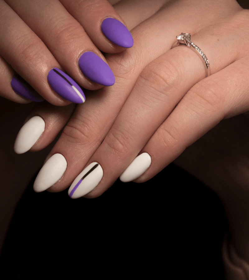 Paznokcie w stylu french - Kasia Grabowska Metamorfoza Maków Mazowiecki