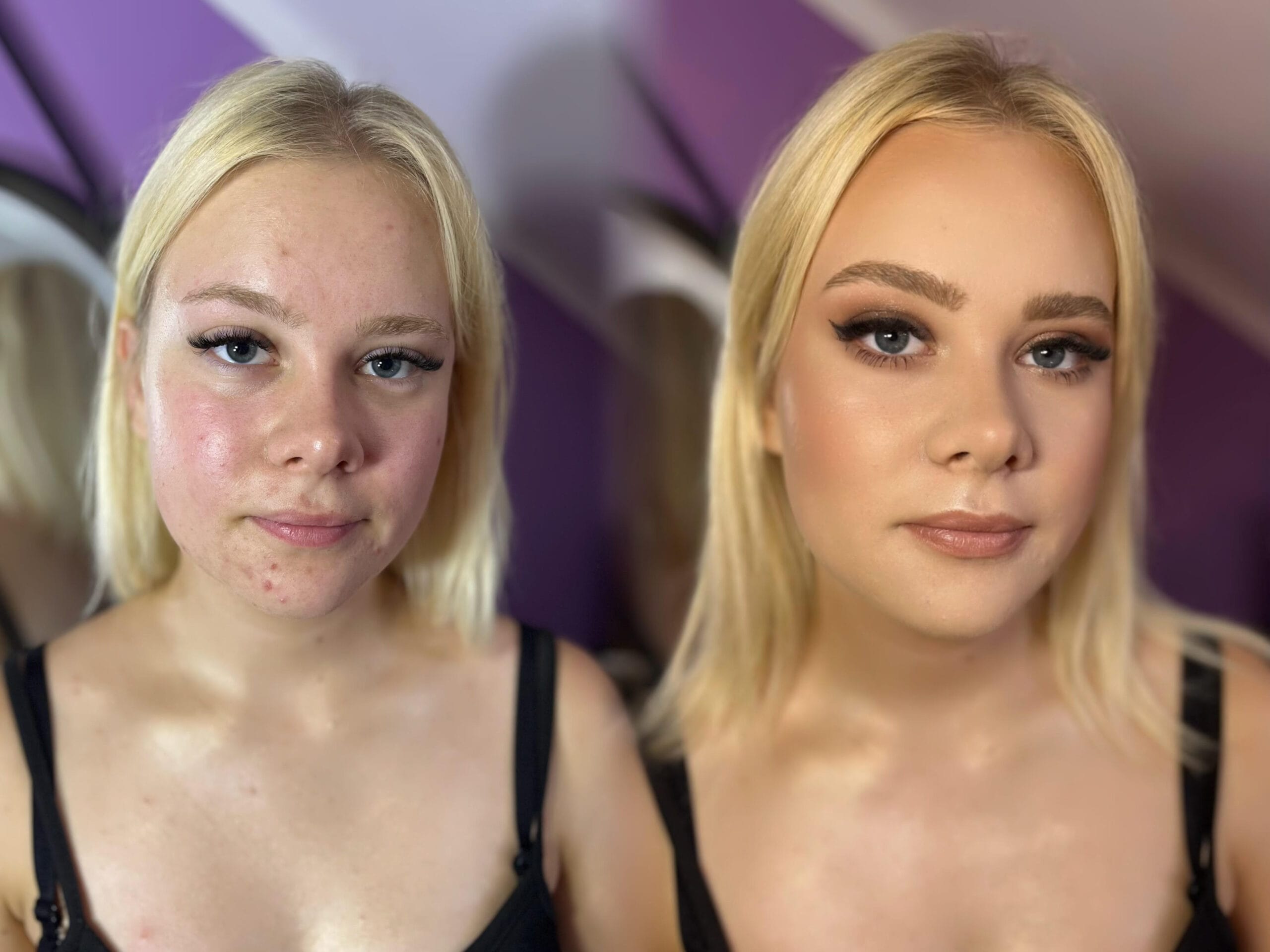 Profesjonalny makijaż weselny w salonie kosmetycznym Metamorfoza Kasia Grabowska Maków Mazowiecki